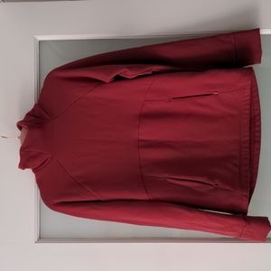 Red Athleta turtle neck